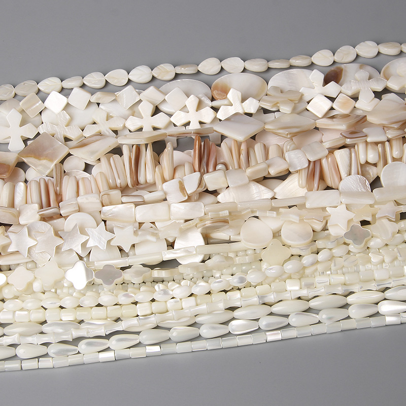 Jewelry Making Using Beads - Perles de coquillage en nacre d'eau