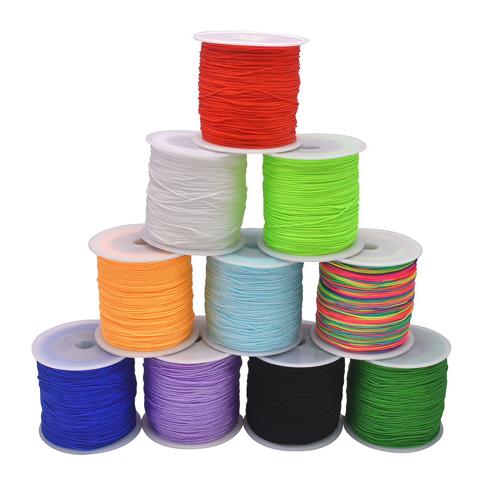 Knotting Cord Silk - Fil en Nylon Satiné Artisanal de