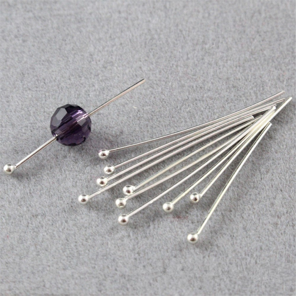 Jewelry Making Using Beads - 100 épingles à tête ronde flexibles