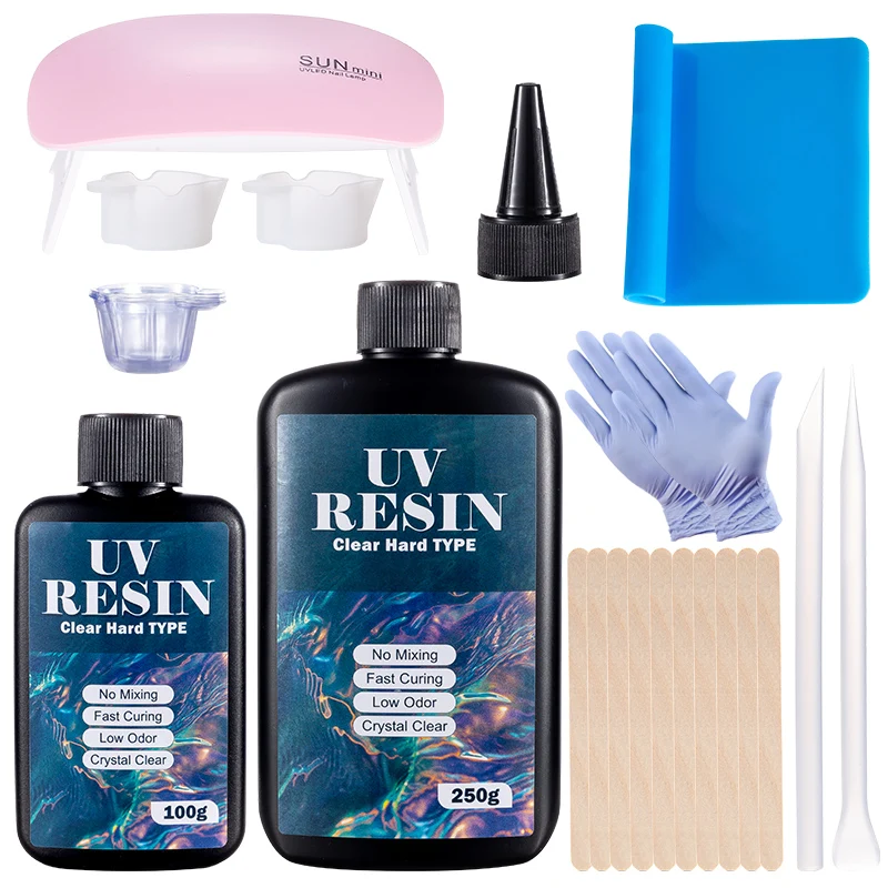 Jewelry Making Tools And Supplies - Kit de colle en résine UV