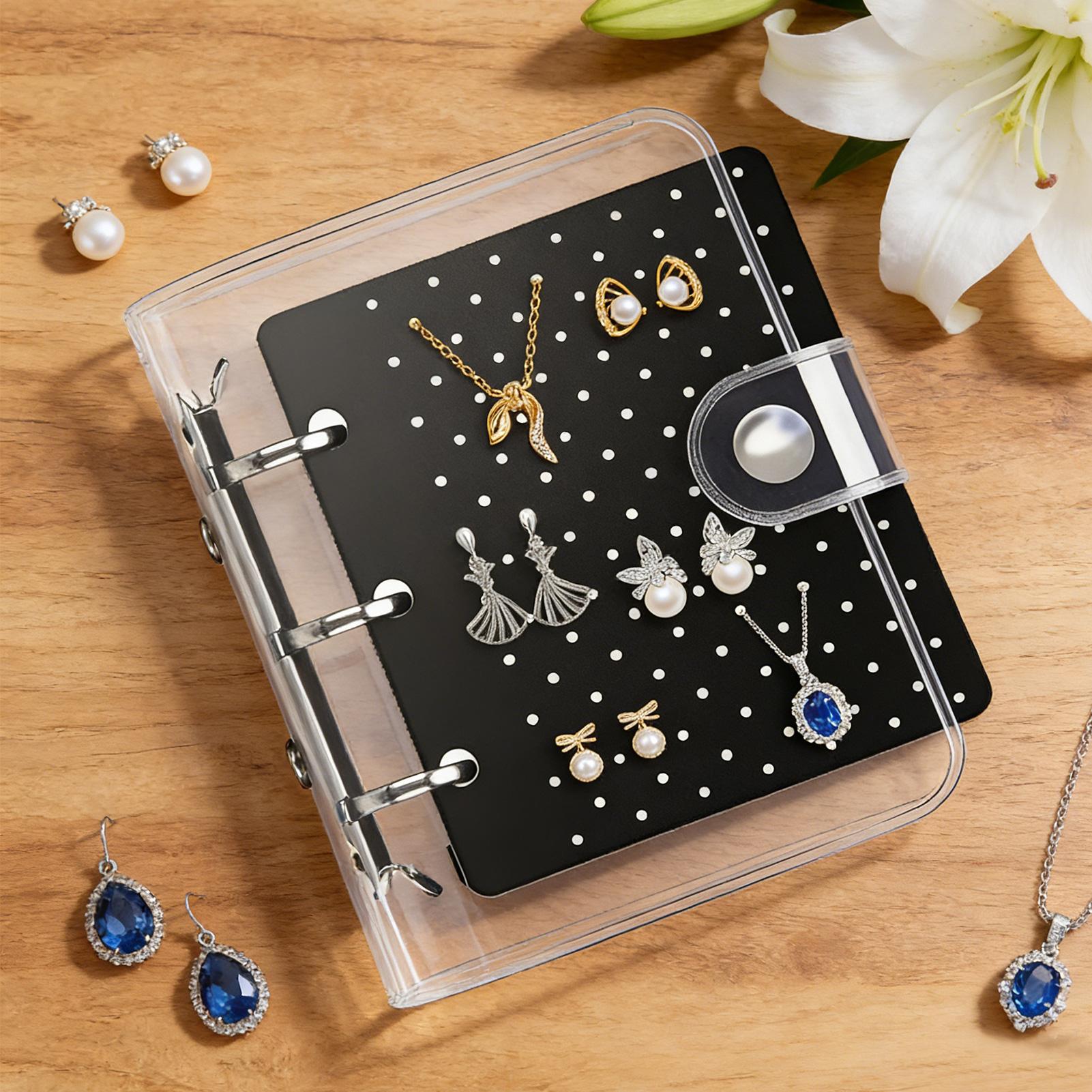 Jewelry Making Journal - Organisateur de bijoux portable en feutre