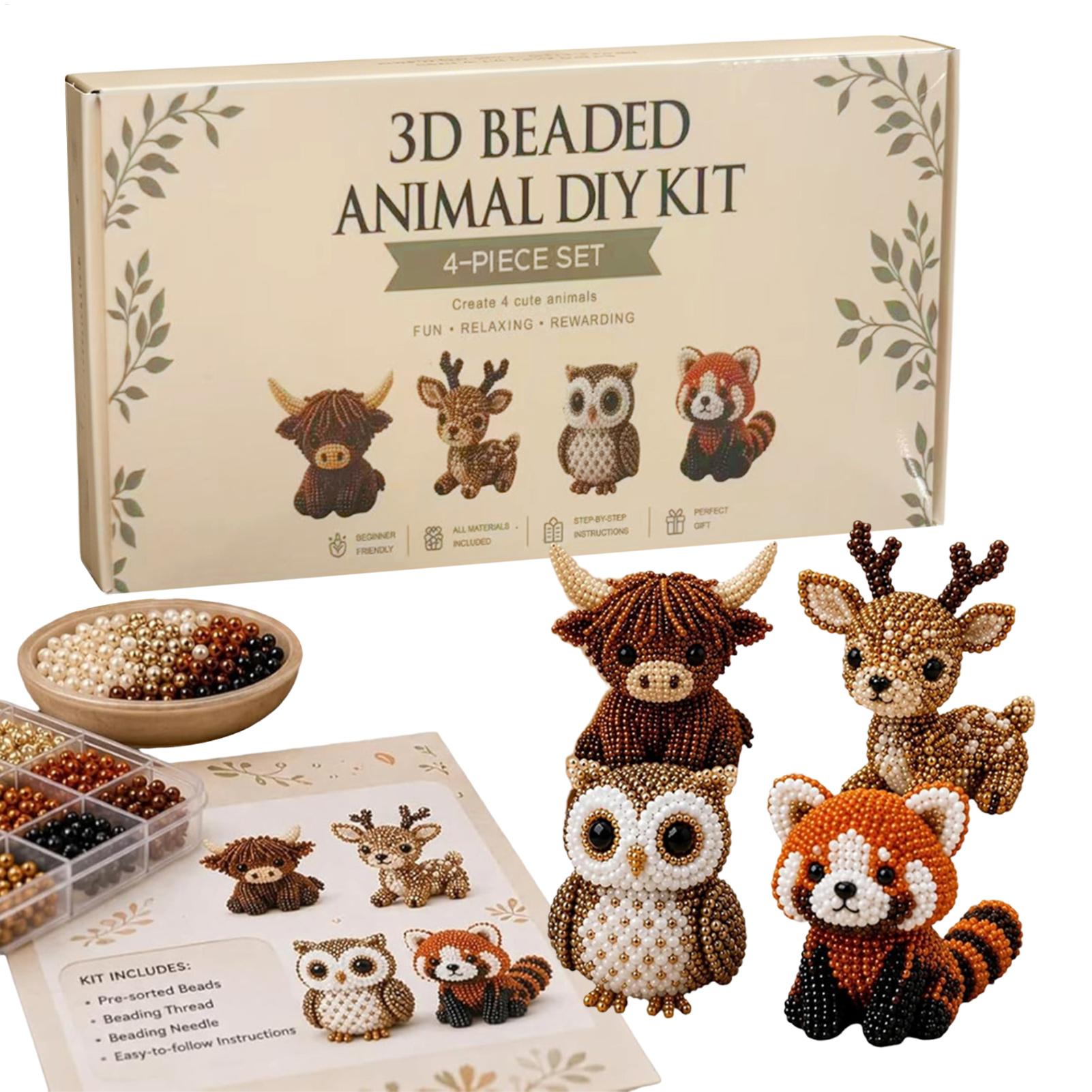 Jewelry Making For Beginners - Kit d'artisanat de perles 3D DIY