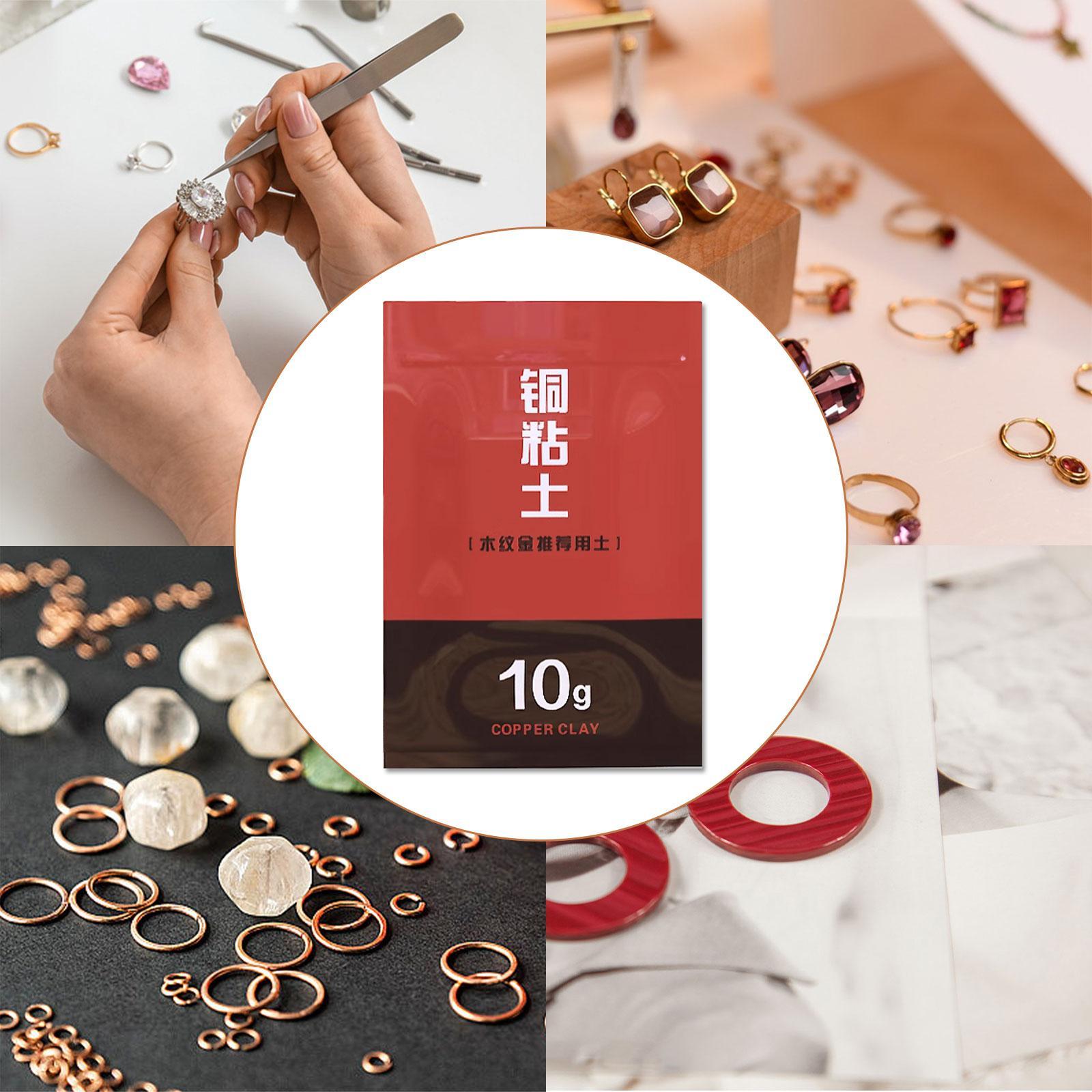 Jewelry Making For Beginners - Argile métallique, projet d'art de bricolage,