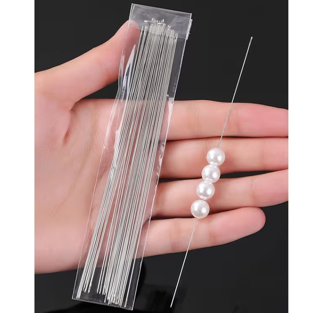 Jewelry Making Using Beads - 10/100 aiguilles à perles avec tube,