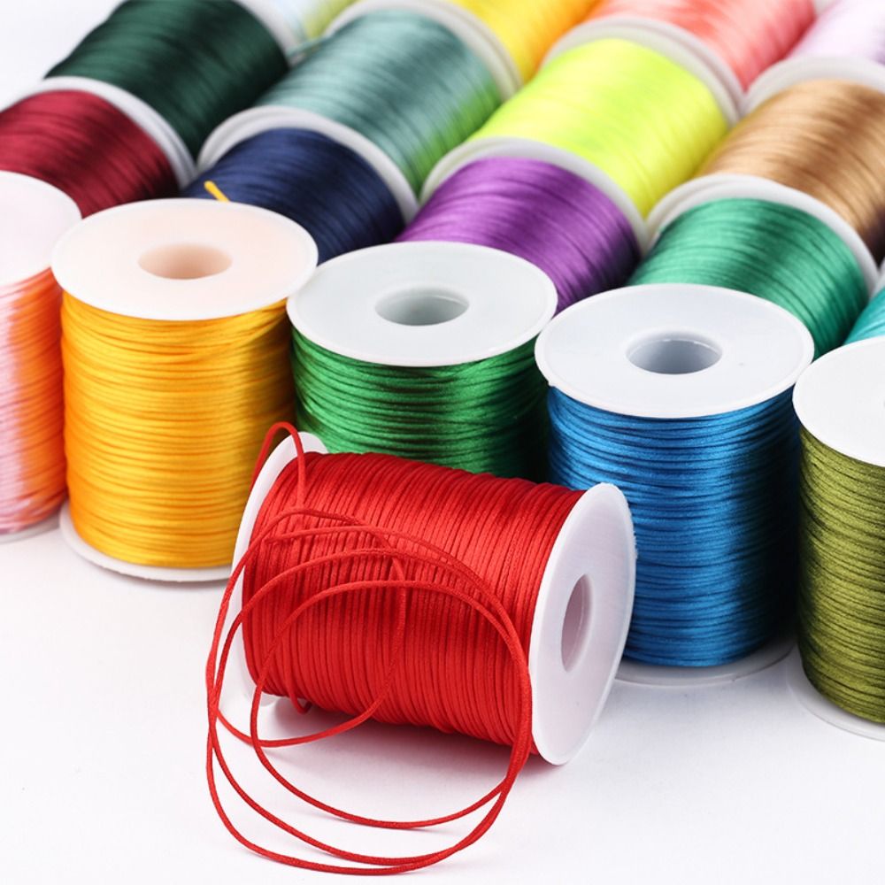 Knotting Cord Silk - Cordon artisanal de 100 m, 1,5