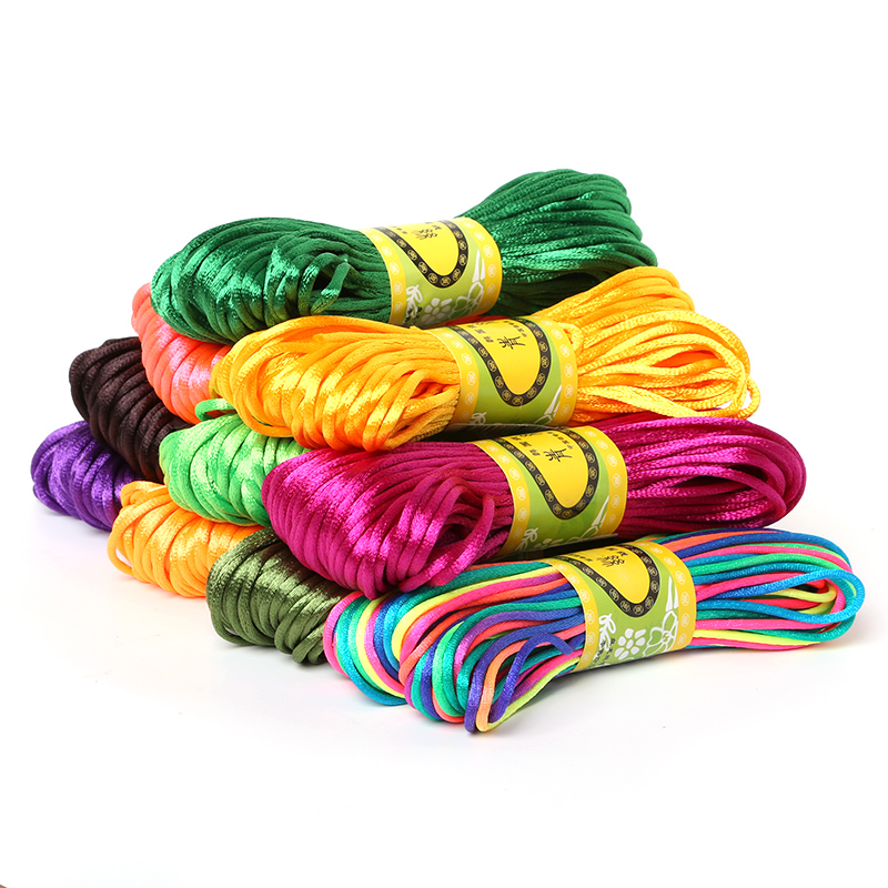 Knotting Cord Silk - Cordon en nylon satiné doux de