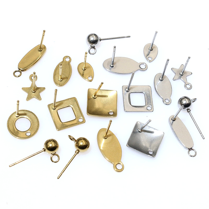 Jewelry Making Factory - 20pcs En Acier Inoxydable Artisanat Boucle
