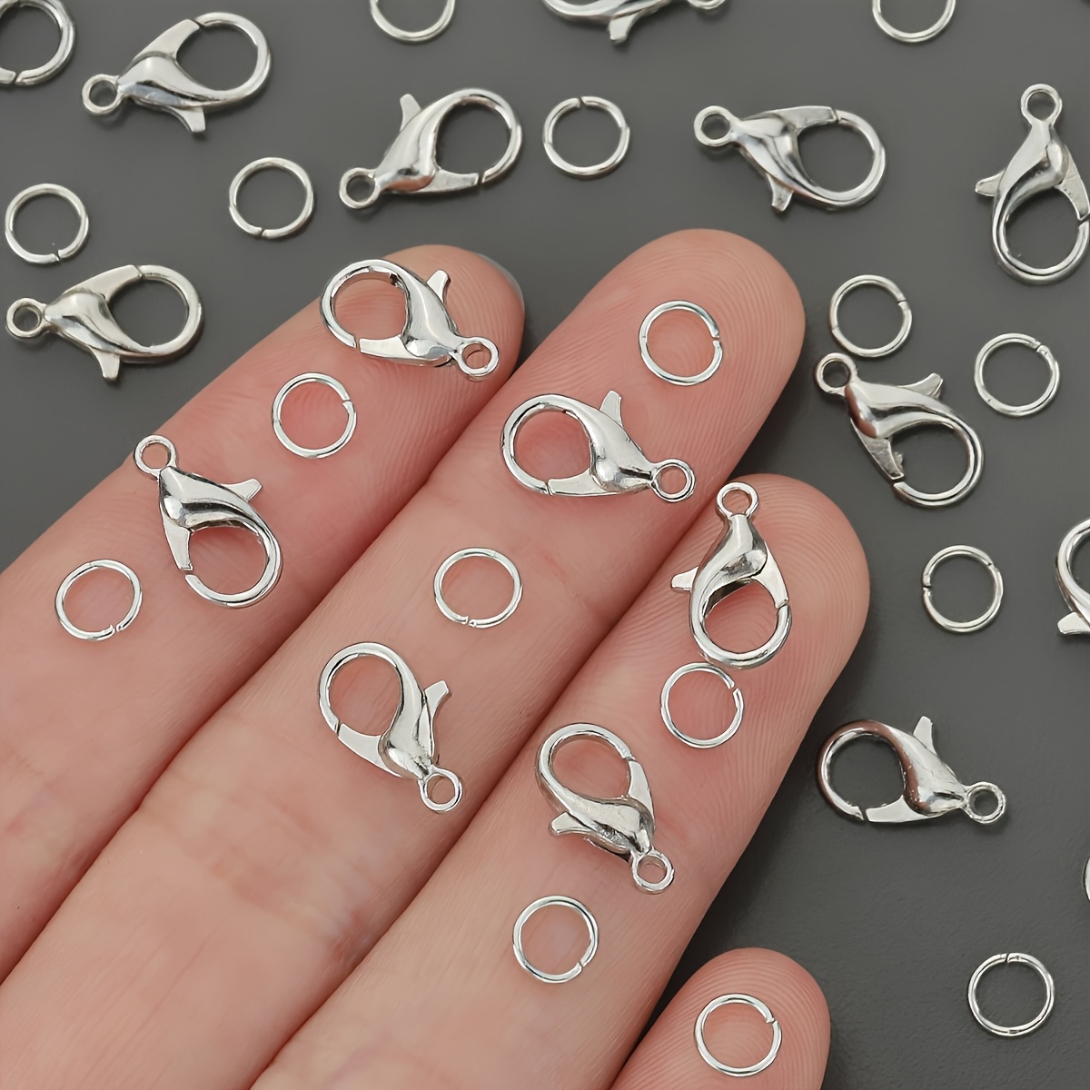 1/2/300 pièces Fermoirs mousqu - Jewelry Making Loops avis et prix