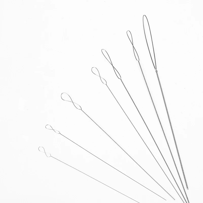 Aiguilles à fil torsadé souple - Knotting Cord Silk avis et prix