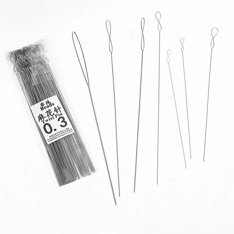 Aiguilles à fil torsadé souple - Knotting Cord Silk avis et prix