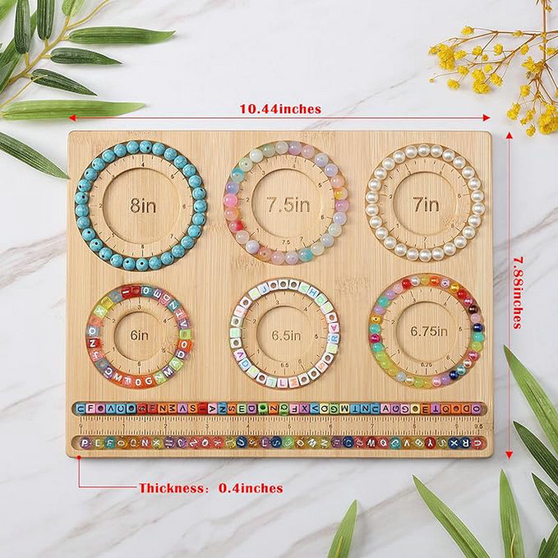 Planche de perles en bambou, m - Jewelry Making Using Beads avis et prix