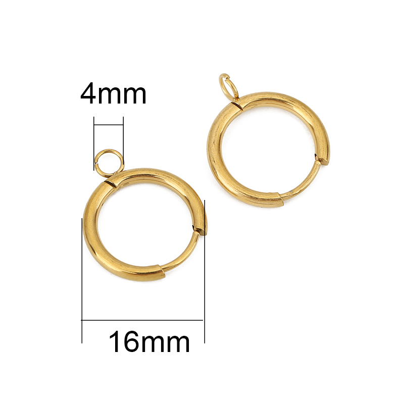 10 pièces PVD ne se décolore j - Jewelry Making Earring Supplies avis et prix