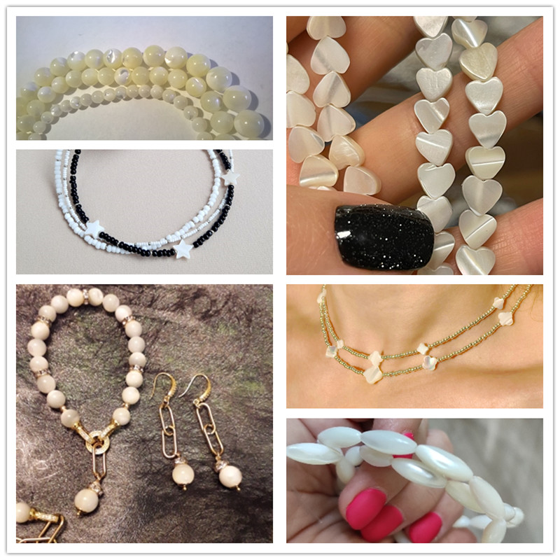 Perles de coquillage en nacre  - Jewelry Making Using Beads avis et prix