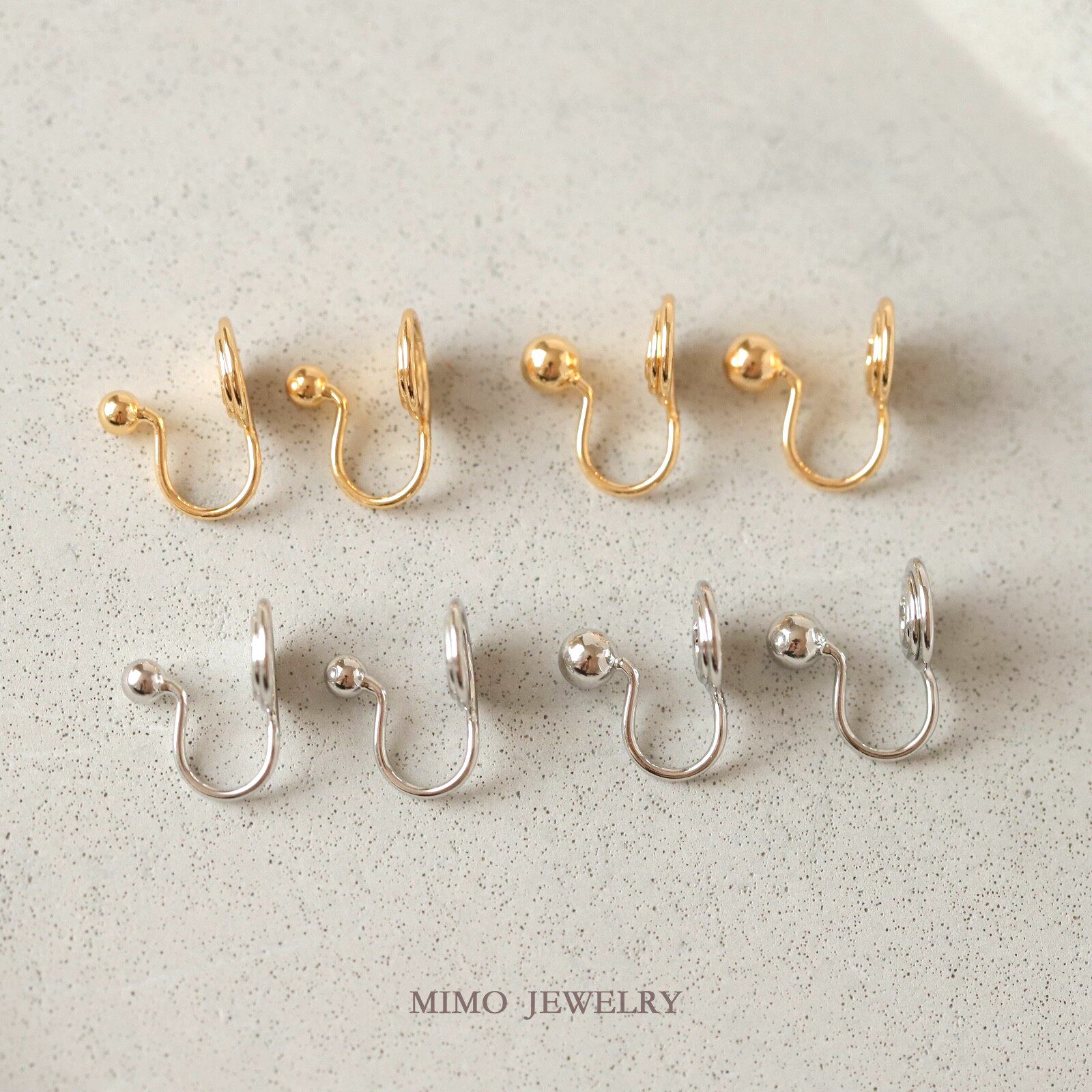 Clip d'oreille en cuivre plaqu - Jewelry Making Using Beads avis et prix