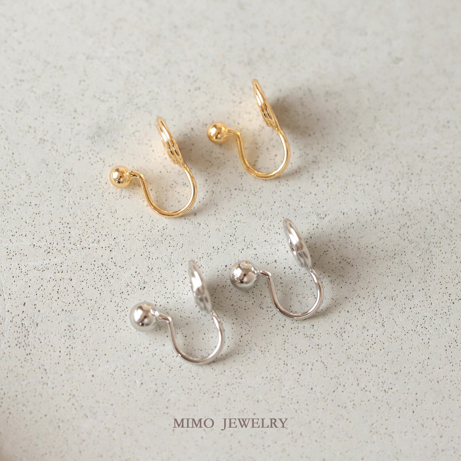 Clip d'oreille en cuivre plaqu - Jewelry Making Using Beads avis et prix
