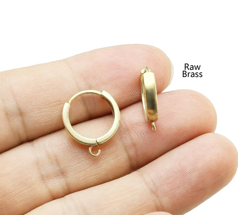 10 pièces cerceaux d'oreille e - Jewelry Making Earring Supplies avis et prix