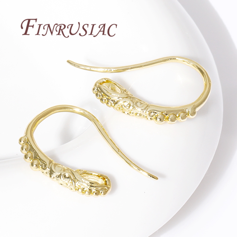 Filets d'oreilles plaqués or 1 - Jewelry Making Earring Supplies avis et prix