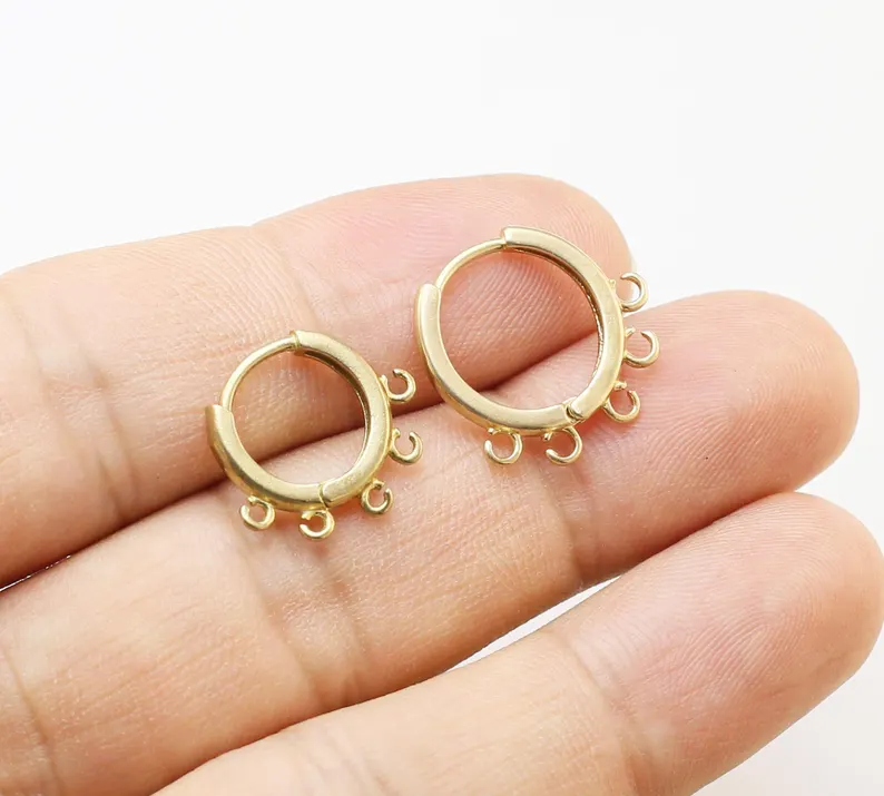 10 pièces de cerceaux d'oreill - Jewelry Making Loops avis et prix