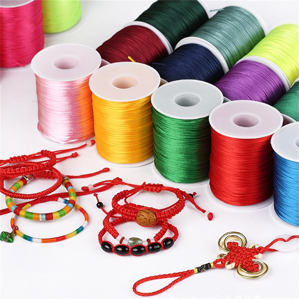 Rouleau de 50 mètres de ULde 1 - Knotting Cord Silk avis et prix