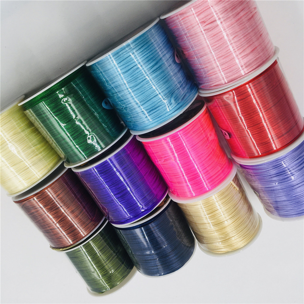 Rouleau de 50 mètres de ULde 1 - Knotting Cord Silk avis et prix
