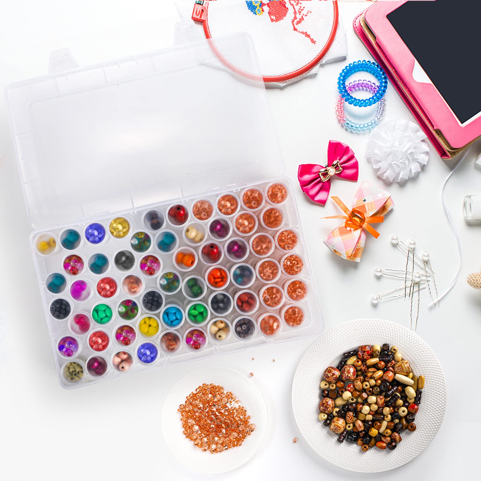 1 boîte de rangement en plasti - Jewelry Making Tools And Supplies avis et prix