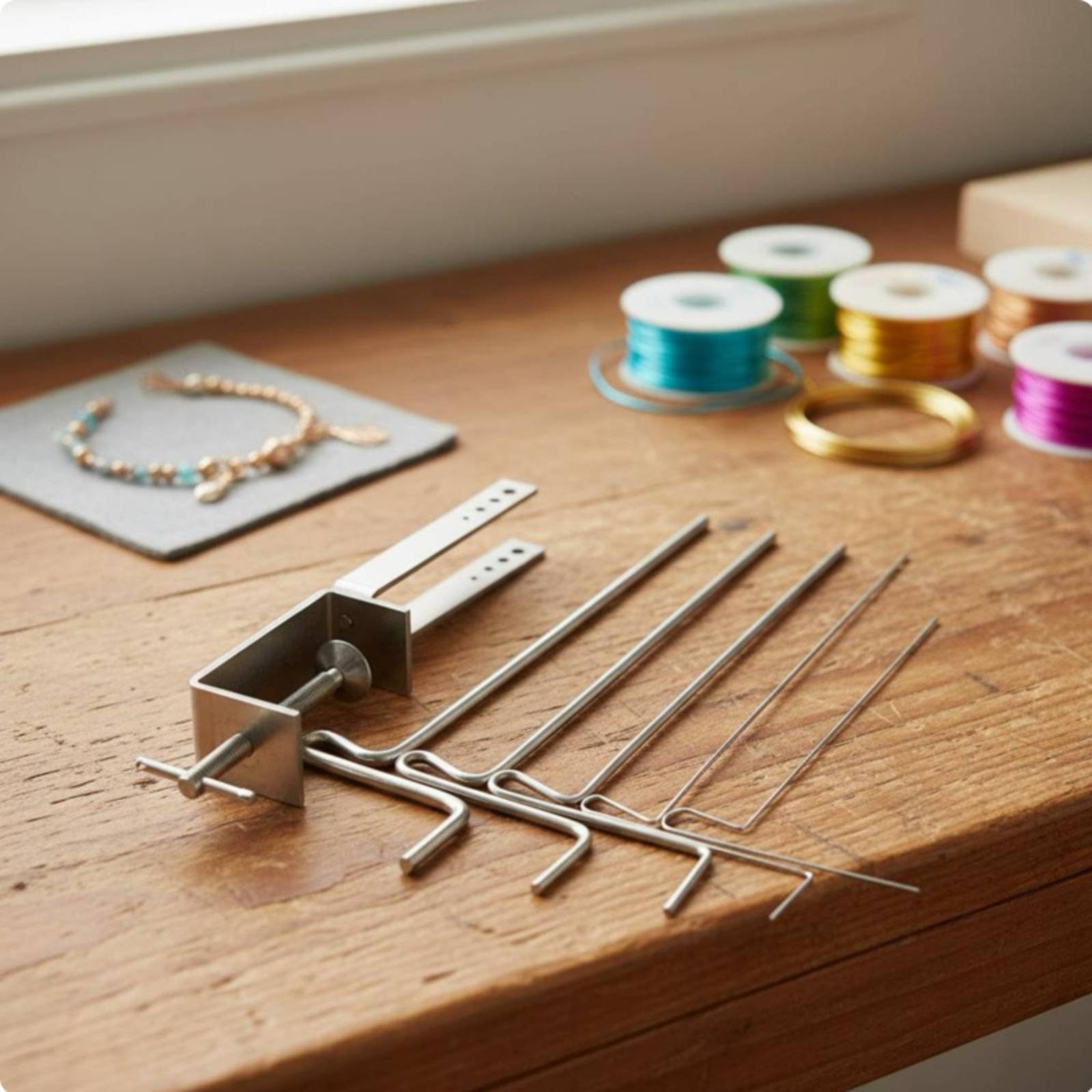Tige à bouclage de fil à secti - Jewelry Making Loops avis et prix