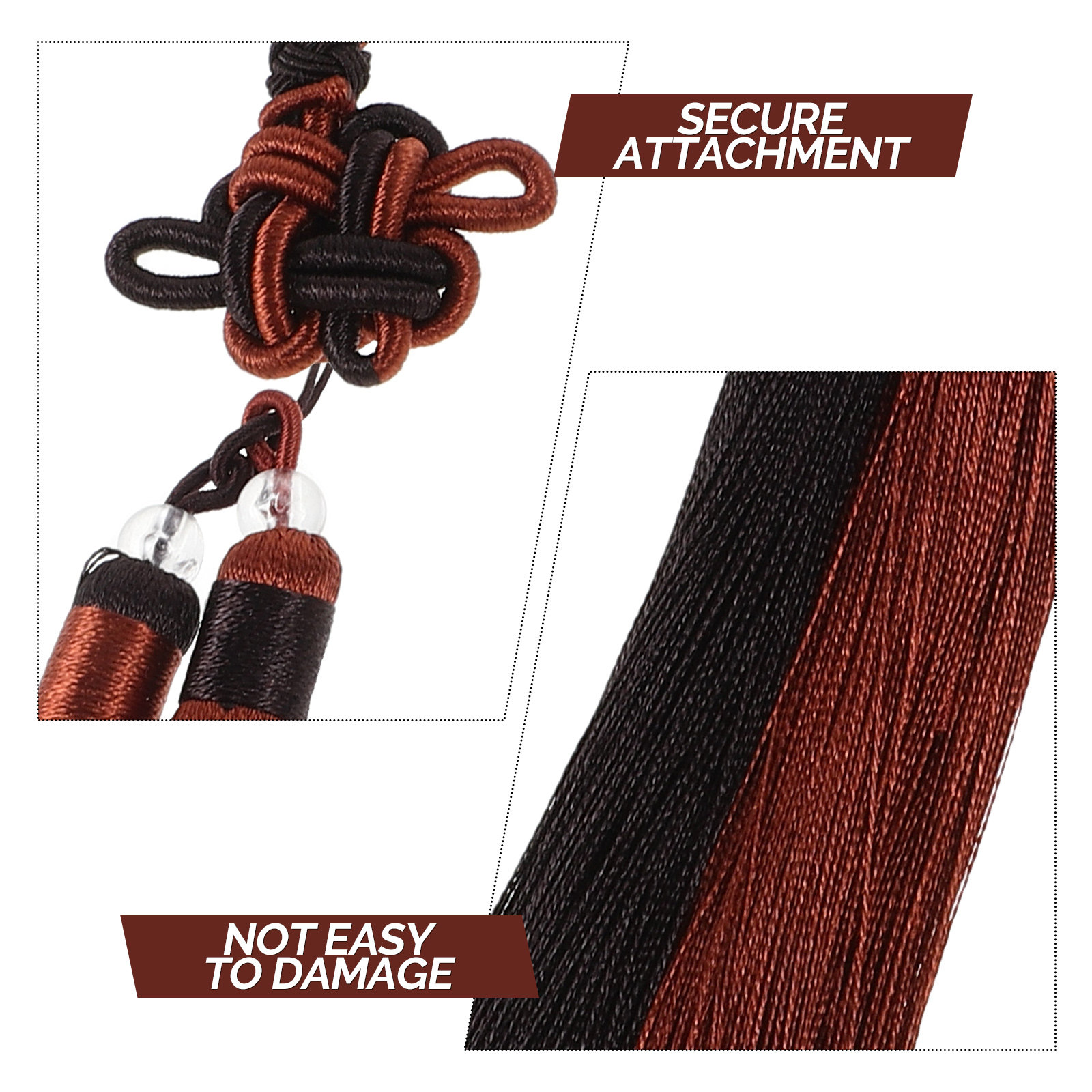 2 pièces Pompon de sabre chino - Knotting Cord Silk avis et prix
