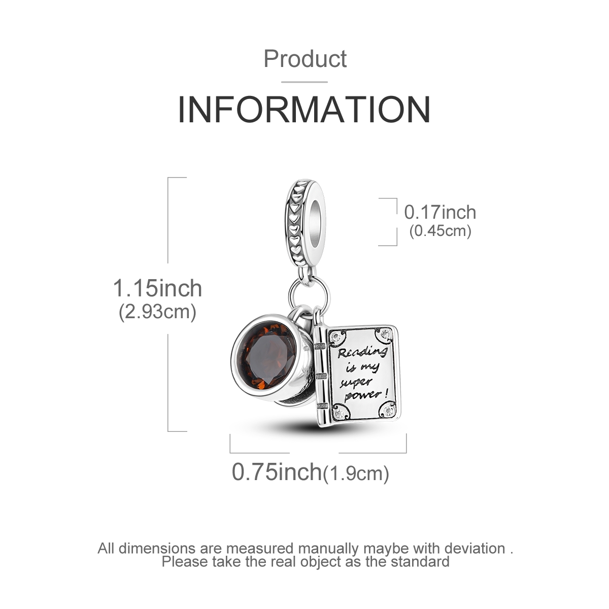 Breloques en argent sterling 9 - Jewelry Making Journal avis et prix