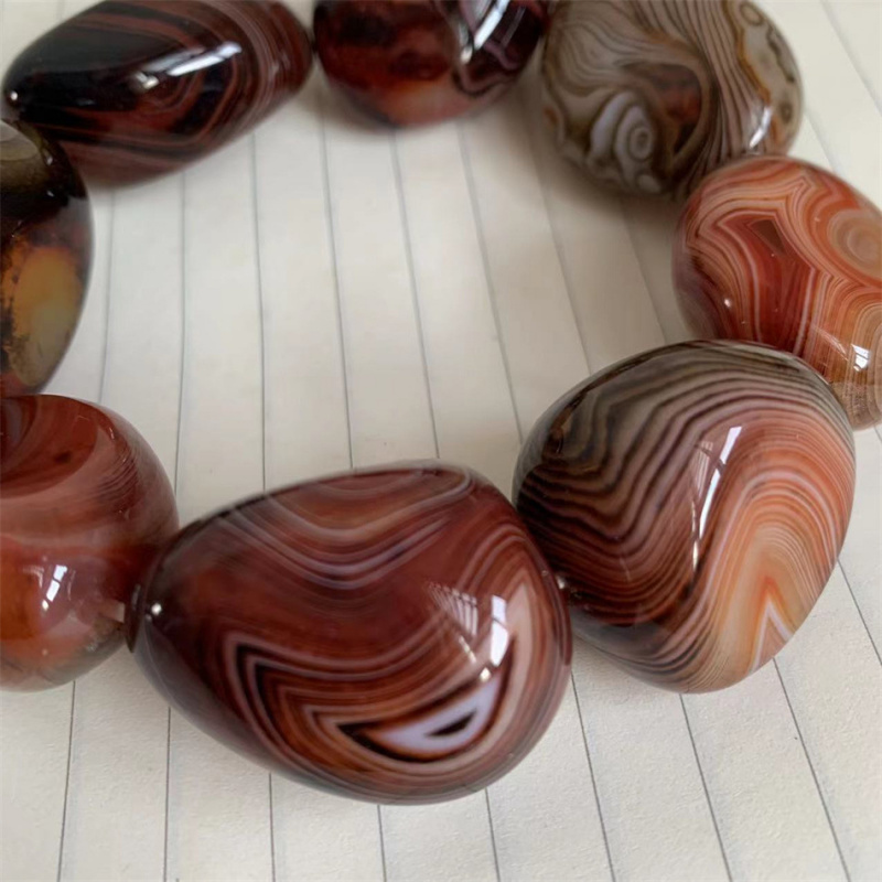 Bracelet en agate de fil de so - Knotting Cord Silk avis et prix