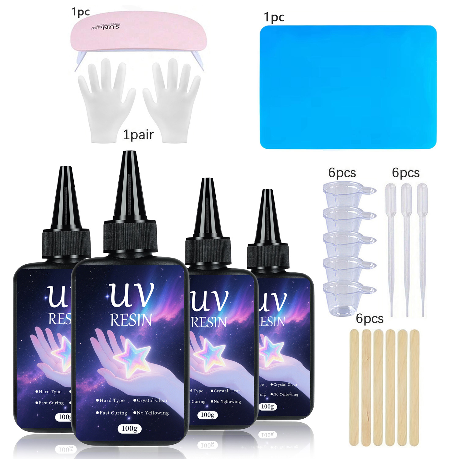 Kit de résine UV avec outils d - Jewelry Making For Beginners avis et prix