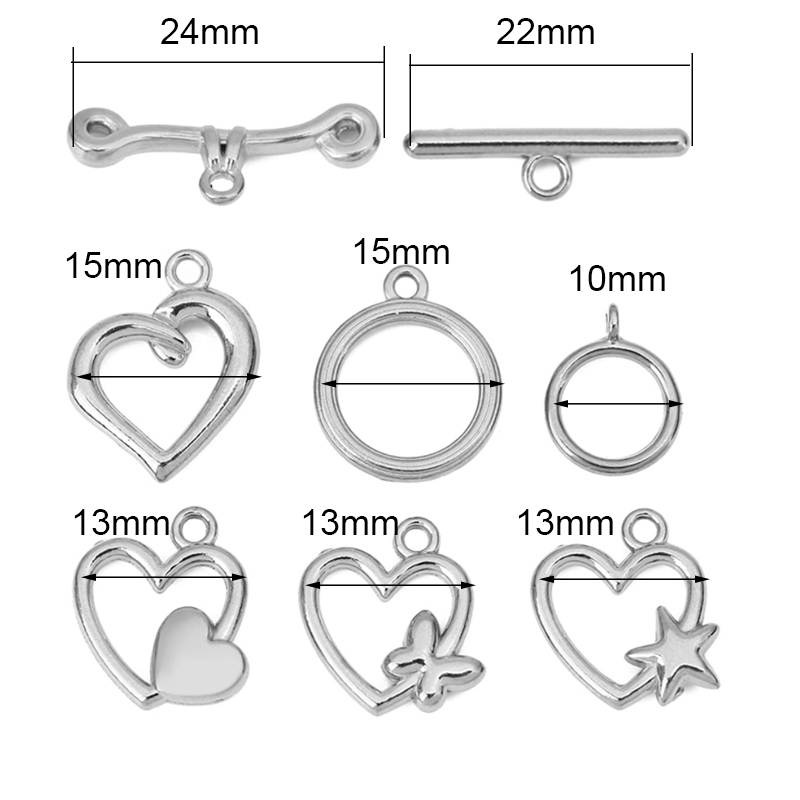 5 ensembles de fermoirs OT en  - Jewelry Making Brass avis et prix