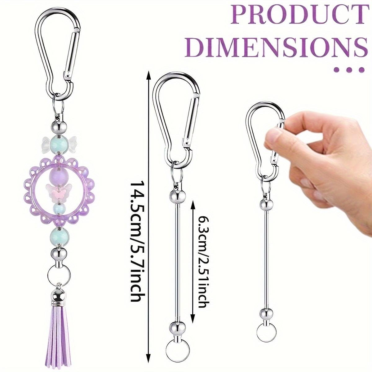 10 pièces Porte-clés multi-usa - Jewelry Making Using Beads avis et prix