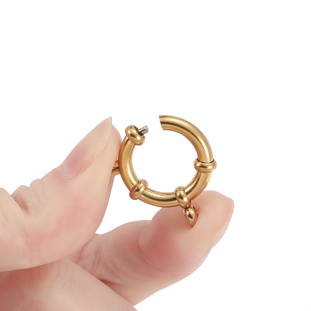 2 pièces de fermoirs à ressort - Jewelry Making Brass avis et prix
