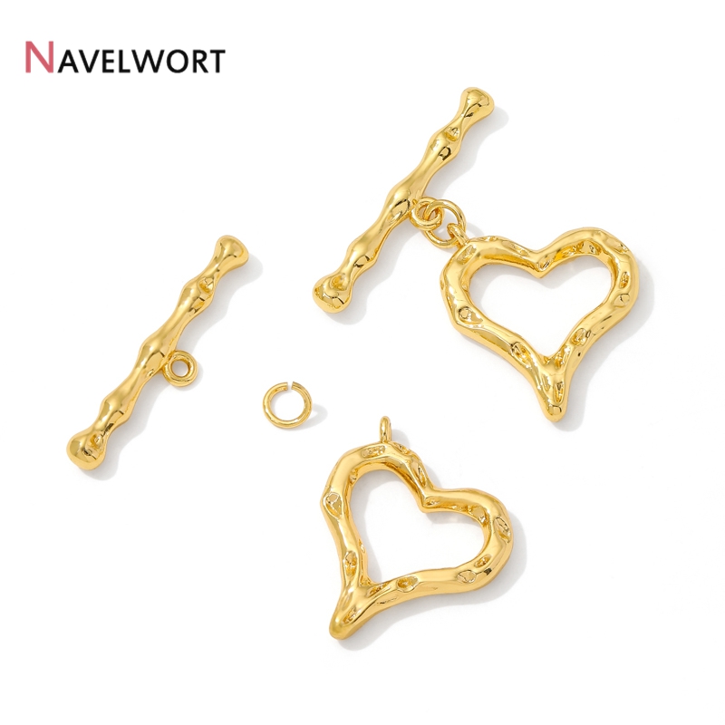 Connecteurs en forme de cœur p - Jewelry Making Brass avis et prix